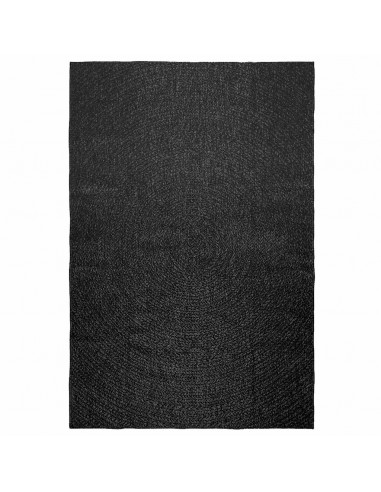 Tappeto ZIZUR Antracite 160x230 cm Aspetto Iuta Interni Esterni