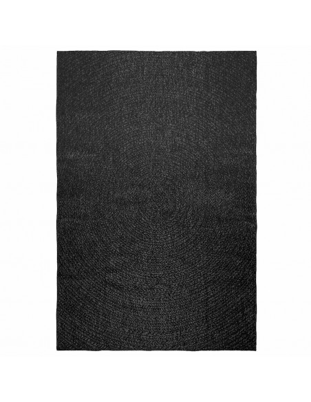 Tappeto ZIZUR Antracite 160x230 cm Aspetto Iuta Interni Esterni