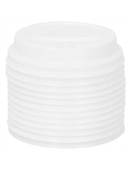 Coperchi Tazze da Caffè Carta Ø80mm 8oz 1000 pz Plastica Bianca