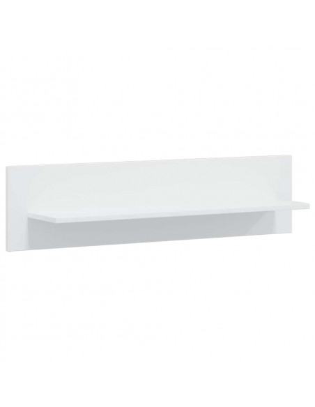 Unità TV 5 pz con Illuminazione a LED Nero Opaco Truciolato