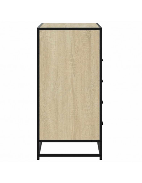 Cassettiera Rovere Sonoma 70x41x70 cm in Legno Multistrato