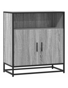 Credenza Grigio Sonoma 68x35x76 cm in Legno Multistrato