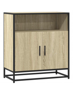 Credenza Rovere Sonoma 68x35x76 cm in Legno Multistrato