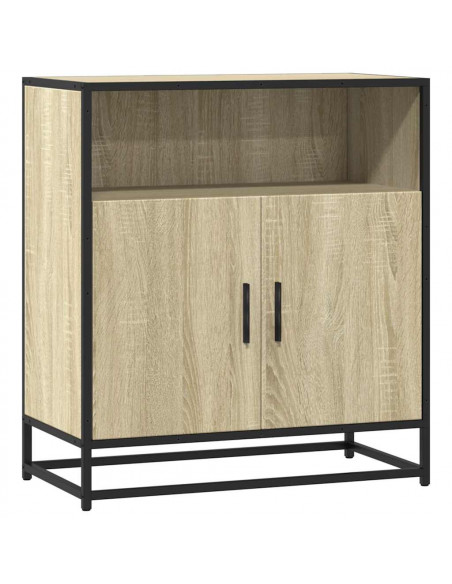 Credenza Rovere Sonoma 68x35x76 cm in Legno Multistrato