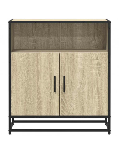 Credenza Rovere Sonoma 68x35x76 cm in Legno Multistrato