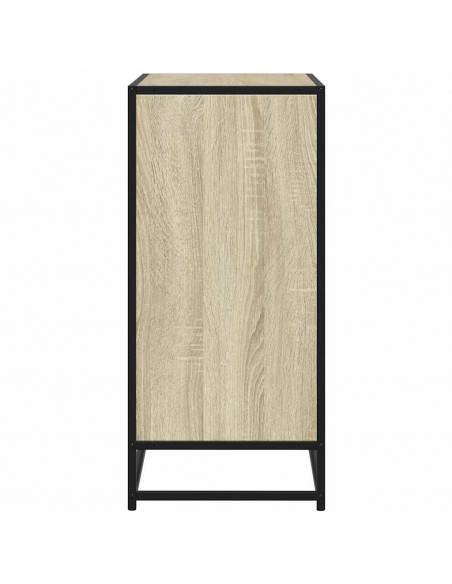 Credenza Rovere Sonoma 68x35x76 cm in Legno Multistrato