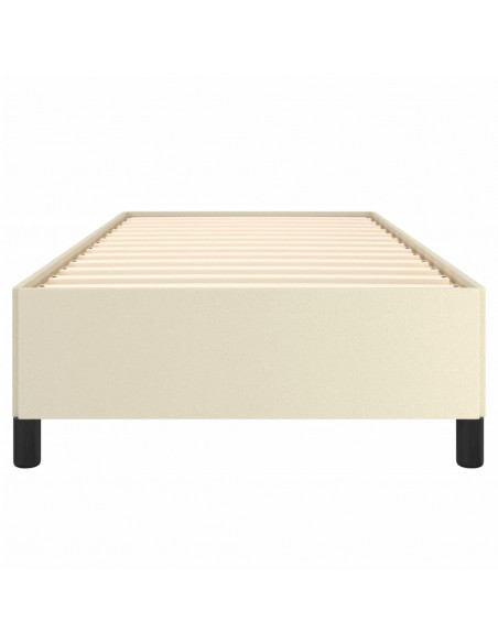 Giroletto Crema 90x200 cm in Similpelle