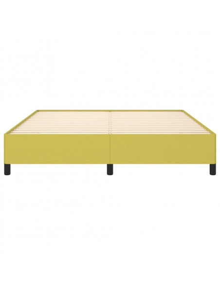 Giroletto senza Materasso Verde 160x200 cm in Tessuto