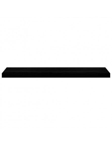 Gradini 2 pz Marrone Scuro 100x25x2 cm Legno Massello Rovere