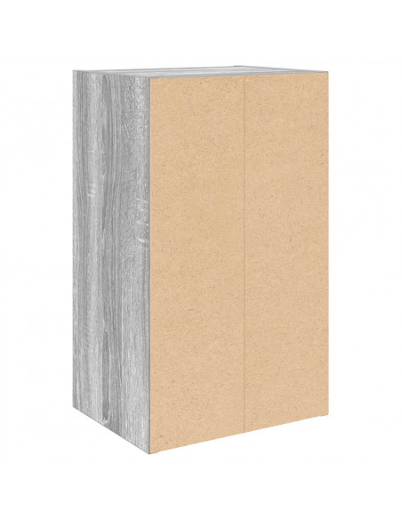 Libreria Grigio Sonoma 31x24x52 cm in Legno Multistrato