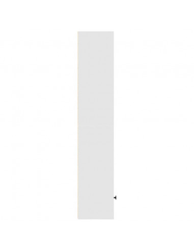 Libreria Bianca 31x24x127 cm in Legno Multistrato