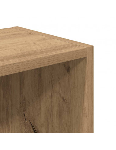 Libreria Rovere Artigianale 31x24x77 cm in Legno Multistrato