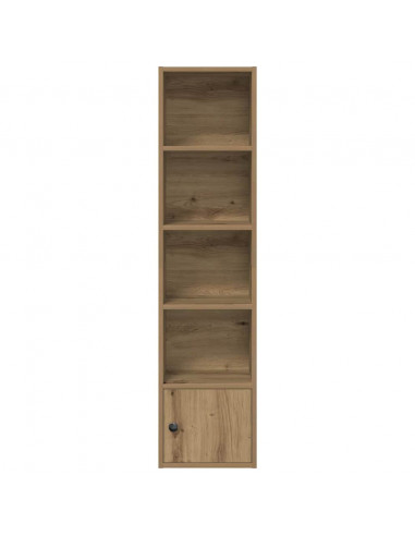Libreria Rovere Artigianale 31x24x127 cm in Legno Multistrato