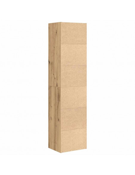 Libreria Rovere Artigianale 31x24x127 cm in Legno Multistrato