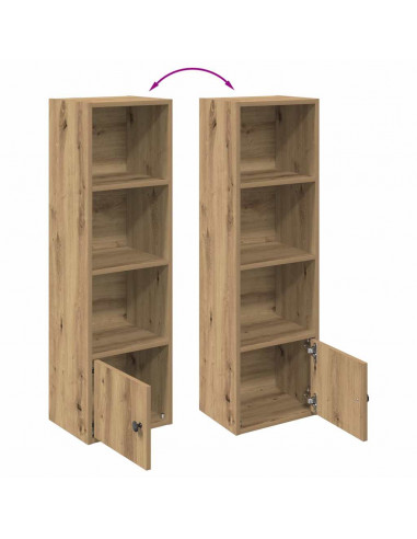 Libreria Rovere Artigianale 31x24x102 cm in Legno Multistrato