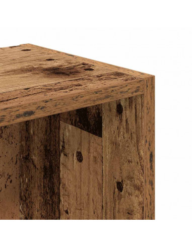 Libreria Legno Vecchio 31x24x77 cm in Legno Multistrato