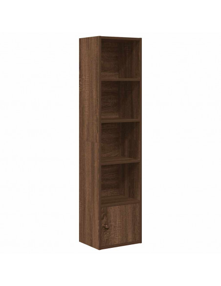 Libreria Rovere Sonoma 31x24x127 cm in Legno Multistrato