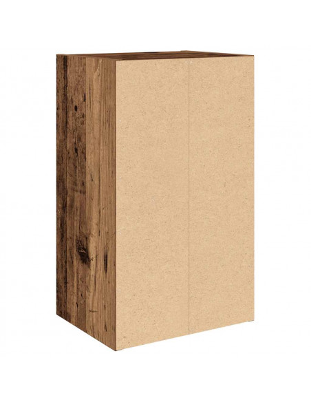Libreria Legno Vecchio 31x24x52 cm in Legno Multistrato
