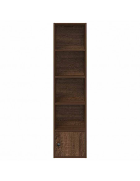 Libreria Rovere Sonoma 31x24x127 cm in Legno Multistrato