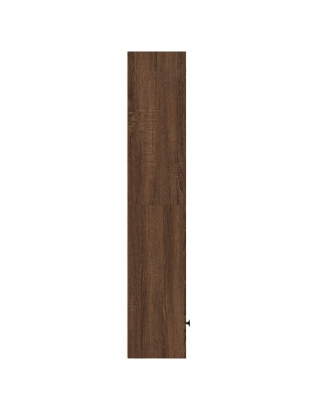 Libreria Rovere Sonoma 31x24x127 cm in Legno Multistrato