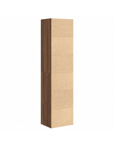 Libreria Rovere Sonoma 31x24x127 cm in Legno Multistrato