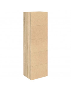 Libreria Rovere Sonoma 31x24x102 cm in Legno Multistrato