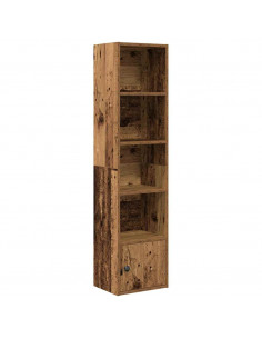 Libreria Legno Vecchio 31x24x127 cm in Legno Multistrato