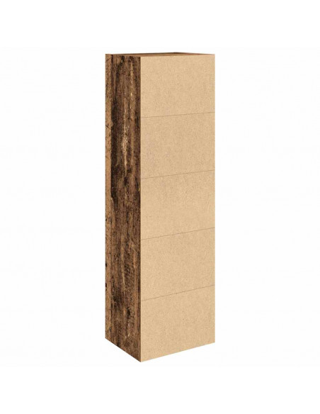 Libreria Legno Vecchio 31x24x102 cm in Legno Multistrato