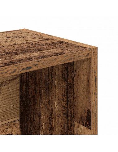 Libreria Legno Vecchio 31x24x102 cm in Legno Multistrato