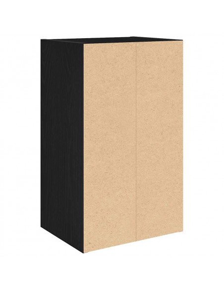 Libreria Rovere Nero 31x24x52 cm in Legno Multistrato