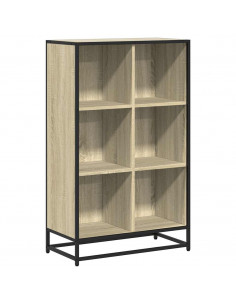 Libreria Rovere Sonoma 65,5x33x107,5 cm in Legno Multistrato