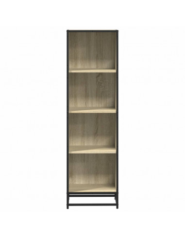 Libreria Rovere Sonoma 40x35x139 cm in Legno Multistrato