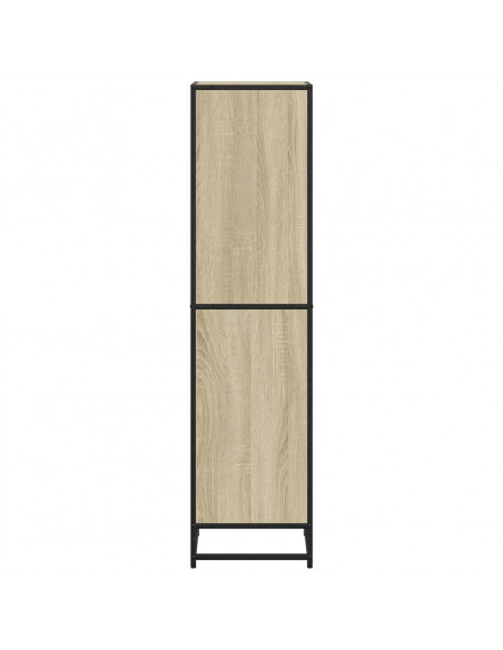 Libreria Rovere Sonoma 40x35x139 cm in Legno Multistrato