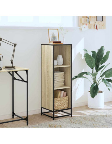 Libreria Rovere Sonoma 33,5x33x107,5 cm in Legno Multistrato
