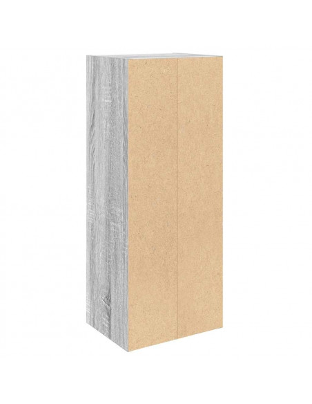 Libreria Grigio Sonoma 31x24x77 cm in Legno Multistrato