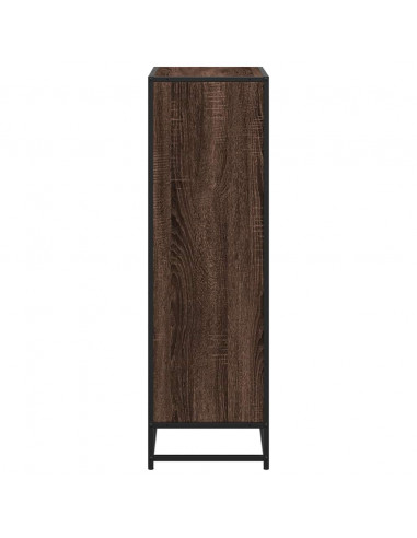 Libreria Rovere Marrone 65,5x33x107,5 cm in Legno Multistrato