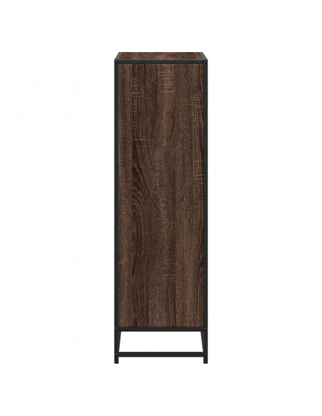 Libreria Rovere Marrone 65,5x33x107,5 cm in Legno Multistrato