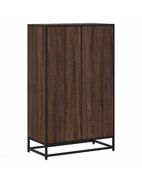 Libreria Rovere Marrone 65,5x33x107,5 cm in Legno Multistrato