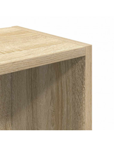Libreria Rovere Sonoma 31x24x77 cm in Legno Multistrato