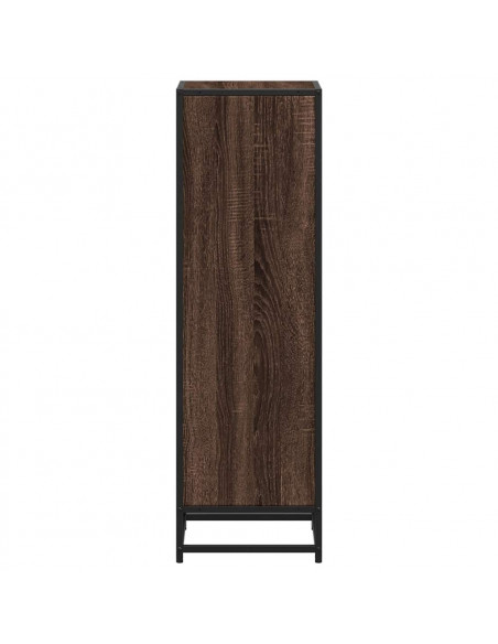 Libreria Rovere Marrone 33,5x33x107,5 cm in Legno Multistrato