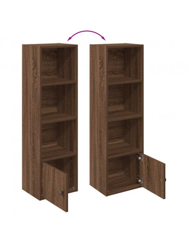 Libreria Rovere Marrone 31x24x102 cm in Legno Multistrato