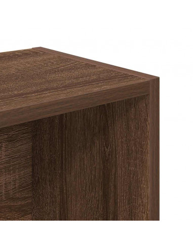 Libreria Rovere Marrone 31x24x102 cm in Legno Multistrato