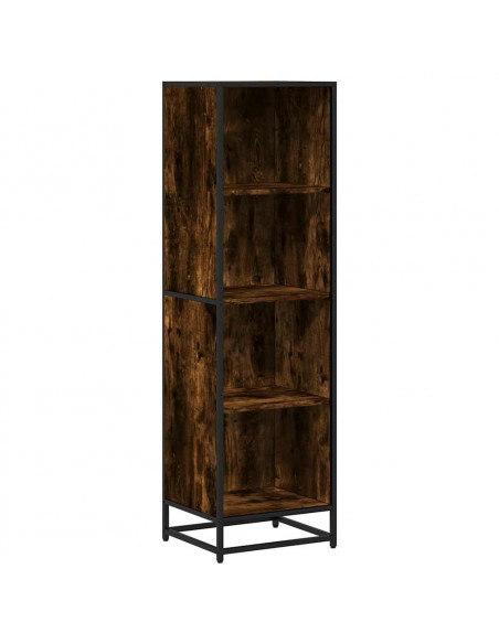 Libreria Rovere Fumo 40x35x139 cm in Truciolato