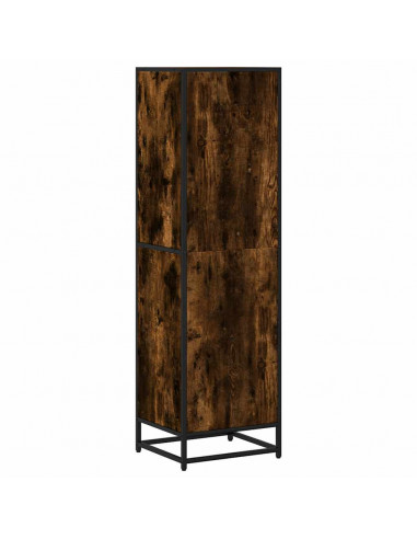 Libreria Rovere Fumo 40x35x139 cm in Truciolato