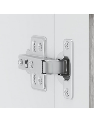 Pensile da Cucina con Porta in Vetro Porto Grigio Sonoma