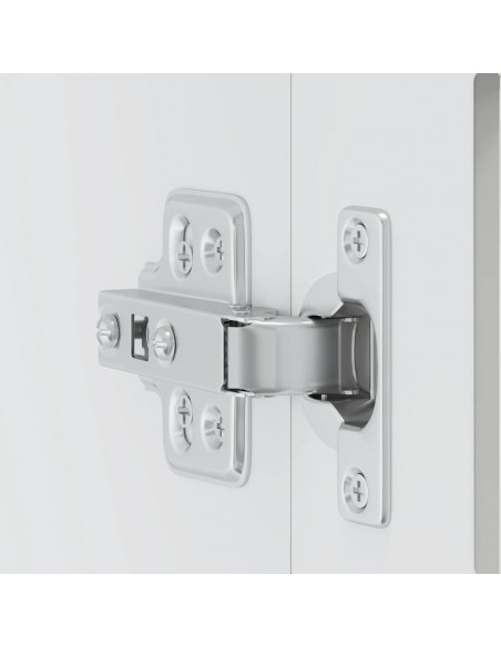 Pensile da Cucina con Porta in Vetro Porto Bianco