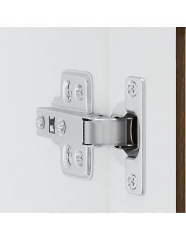 Pensile da Cucina con Porta in Vetro Porto Rovere Marrone