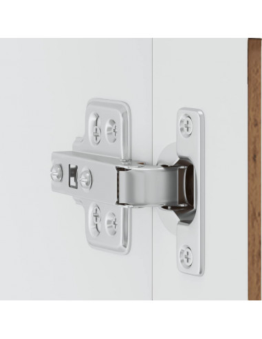 Pensile da Cucina con Porta in Vetro Porto Legno Vecchio