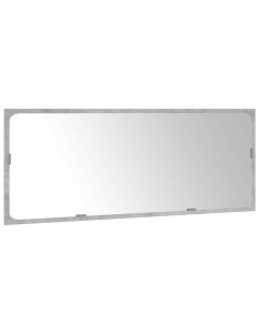 Set Mobili da Bagno 3 pz Grigio Cemento in Legno Multistrato