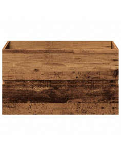 Set Mobili da Bagno Legno Antico in Legno Multistrato